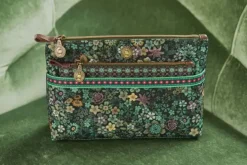 Hot Pip Studio Kosmetiktasche Combi Gross Tutti I Fiori Grun