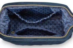 Clearance Pip Studio Kosmetiktasche Klein Samt Quiltey Days Blau