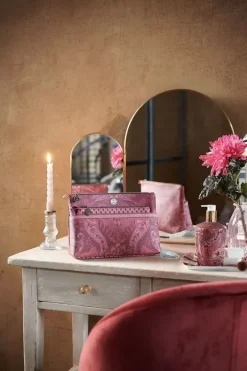 New Pip Studio Kosmetiktasche Kyoto Festival Combi Dunkel Rosa