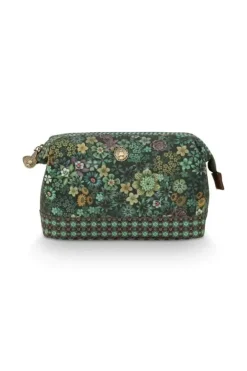 Discount Pip Studio Kosmetiktasche Medium Tutti I Fiori Grun