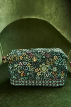 Discount Pip Studio Kosmetiktasche Medium Tutti I Fiori Grun