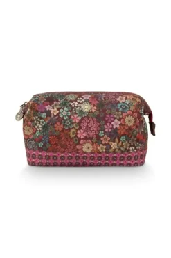 Outlet Pip Studio Kosmetiktasche Medium Tutti I Fiori Rosa