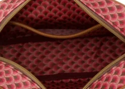 Pip Studio Kosmetiktasche Rechteckig Klein Kyoto Festival Dunkel Rosa