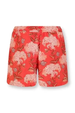 Best Pip Studio Kurze Hose Flora Firenze Koralle Rot