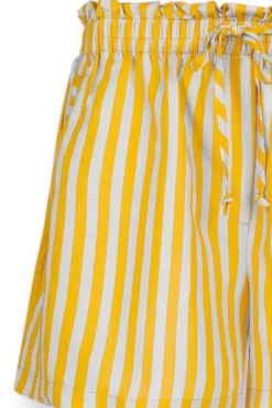 Hot Pip Studio Kurze Hose Sumo Stripe Gelb