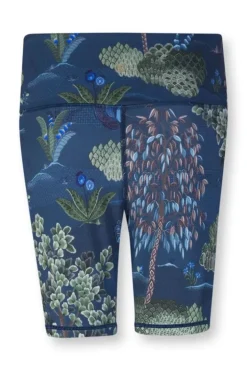 Pip Studio Kurze Sporthose Japanese Garden Blau