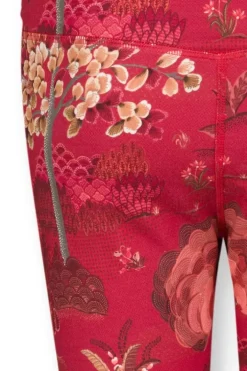 New Pip Studio Kurze Sporthose Japanese Garden Rot