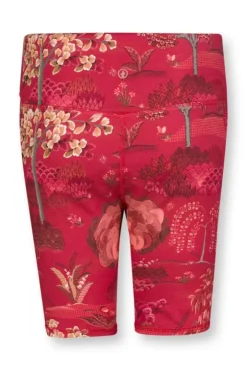 New Pip Studio Kurze Sporthose Japanese Garden Rot