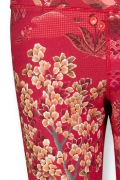 New Pip Studio Kurze Sporthose Japanese Garden Rot
