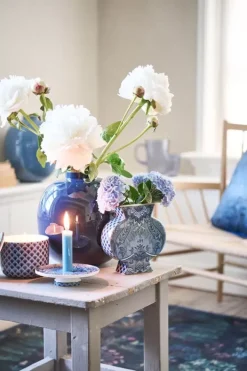 Clearance Pip Studio Kyoto Festival Kerze Schale Blau 14Cm