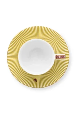 Hot Pip Studio La Majorelle Espresso Tasse & Untertasse Gelb