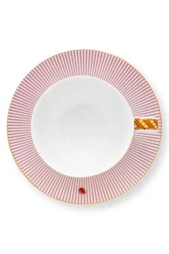 Hot Pip Studio La Majorelle Set/2 Cappuccino Tassen & Undertassen Rosa