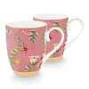 Best Pip Studio La Majorelle Set/2 Tassen Gross Rosa