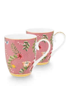 Best Pip Studio La Majorelle Set/2 Tassen Gross Rosa