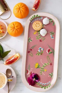 Outlet Pip Studio La Majorelle Tortenteller Rechteckig Rosa