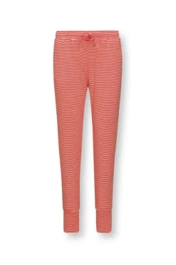 New Pip Studio Lange Hose Little Sumo Stripe Koralle Rot