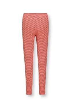New Pip Studio Lange Hose Little Sumo Stripe Koralle Rot