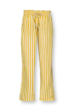Online Pip Studio Lange Hose Sumo Stripe Gelb