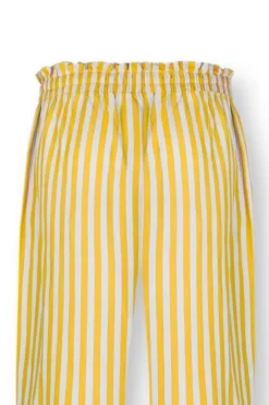 Online Pip Studio Lange Hose Sumo Stripe Gelb