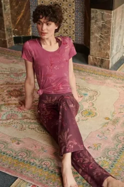 Discount Pip Studio Lange Sport Schlaghose Isola Dunkel Rot