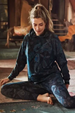 Clearance Pip Studio Lange Sporthose Kyoto Festival Dunkel Blau