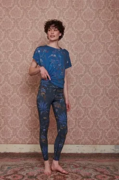Discount Pip Studio Lange Sportleggings Isola Dunkel Blau
