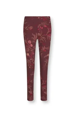 Clearance Pip Studio Lange Sportleggings Isola Dunkel Rot