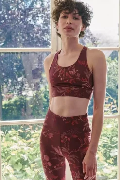 Clearance Pip Studio Lange Sportleggings Isola Dunkel Rot