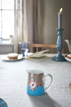 Pip Studio Love Birds Kanne Klein Blau/Khaki Mehrfarbig