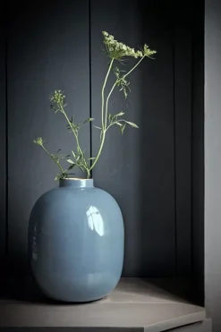 Discount Pip Studio Metall Vase 32 Cm Blau