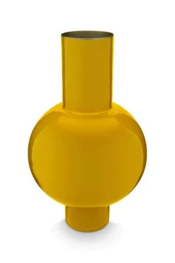 Best Pip Studio Metall Vase 40Cm Gelb