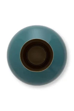 New Pip Studio Metall Vase Dunkel 40 Cm Grun