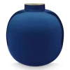 Best Pip Studio Metall Vase Dunkel 23 Cm Blau
