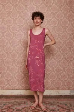 Outlet Pip Studio Nachthemd Armellos Isola Rosa