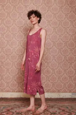 Outlet Pip Studio Nachthemd Armellos Isola Rosa