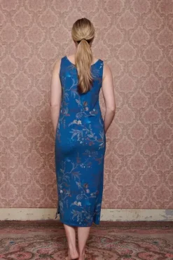 Outlet Pip Studio Nachthemd Armellos Isola Blau