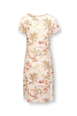 Outlet Pip Studio Nachthemd Kurze Armeln Isola Weis