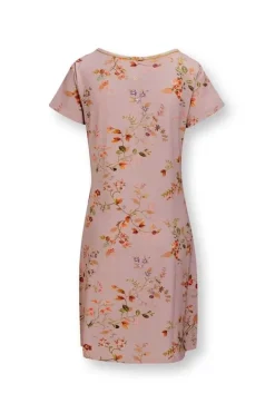 Online Pip Studio Nachthemd Kurze Armeln Kawai Flower Hell Rosa