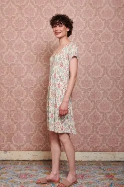 Pip Studio Nachthemd Kurze Armeln Primavera Weis