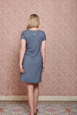 Discount Pip Studio Nachthemd Kurze Armeln Tegola Blau