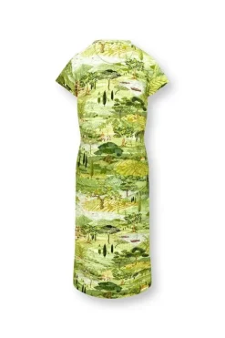 Hot Pip Studio Nachthemd Kurze Armeln Toscana Grun