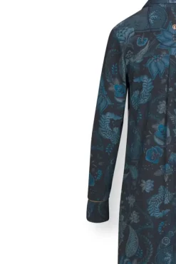 Discount Pip Studio Nachthemd Lange Armel Kyoto Festival Dunkel Blau