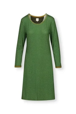 Best Pip Studio Nachthemd Lange Armel Suki Dunkelgrun