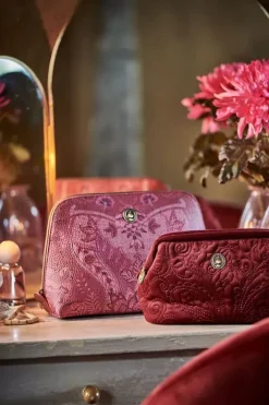 New Pip Studio Necessaire Medium Kyoto Festival Dunkel Rosa