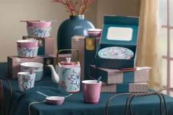 Outlet Pip Studio Oriental Flower Festival Teekanne Medium Blau