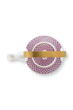 Outlet Pip Studio Oriental Flower Festival Teekanne Medium Blau