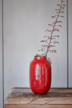 Sale Pip Studio Ovale Mini Vase Rot 14 Cm