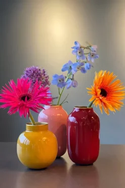 Sale Pip Studio Ovale Mini Vase Rot 14 Cm