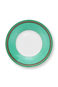 Sale Pip Studio Pip Chique Stripes Cappuccino Tasse & Untertasse Rosa/Grun