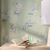 Outlet Pip Studio Chinese Porcelain Vinyltapete Hell Grun